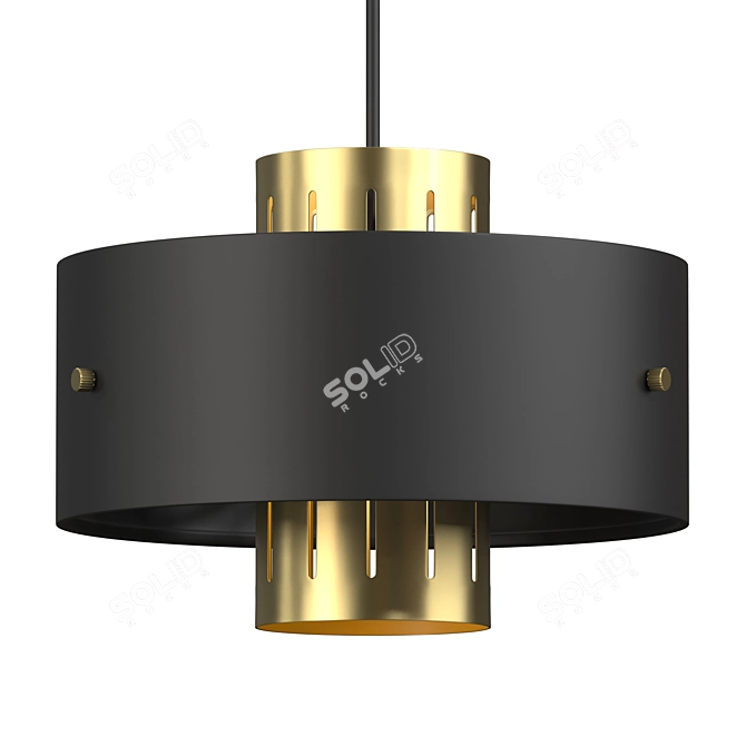 Elegant Luxe Pendant: Illuminate Your Home with Style 3D model image 3