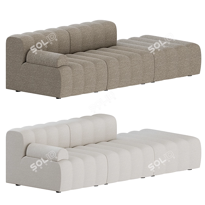 Norr11 STUDIO 1 Modular Sofa 3D model image 1