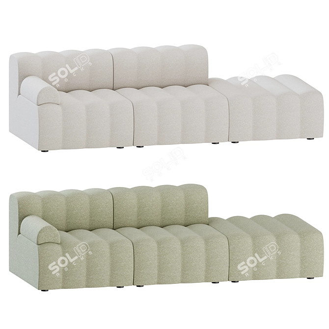Norr11 STUDIO 1 Modular Sofa 3D model image 6