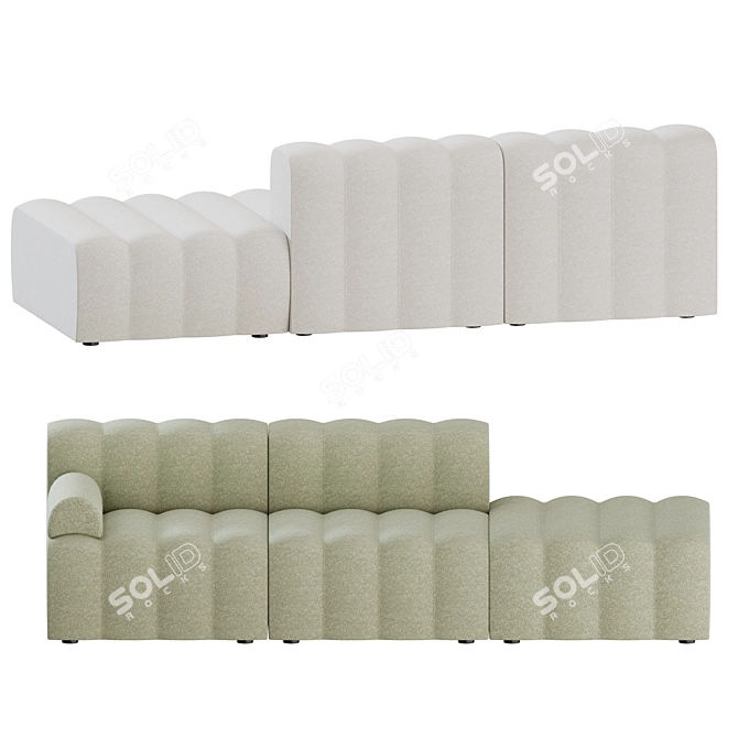Norr11 STUDIO 1 Modular Sofa 3D model image 7