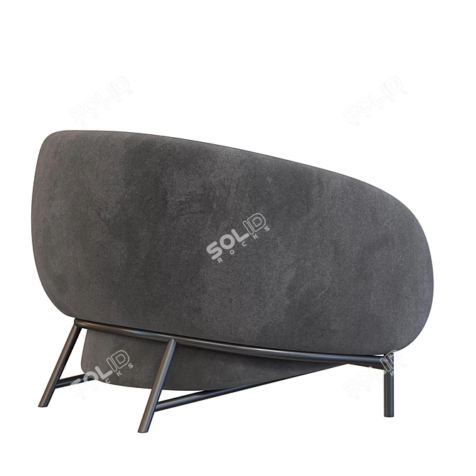 Modern 2015 Sofa with V-Ray Rendering 3D model image 3