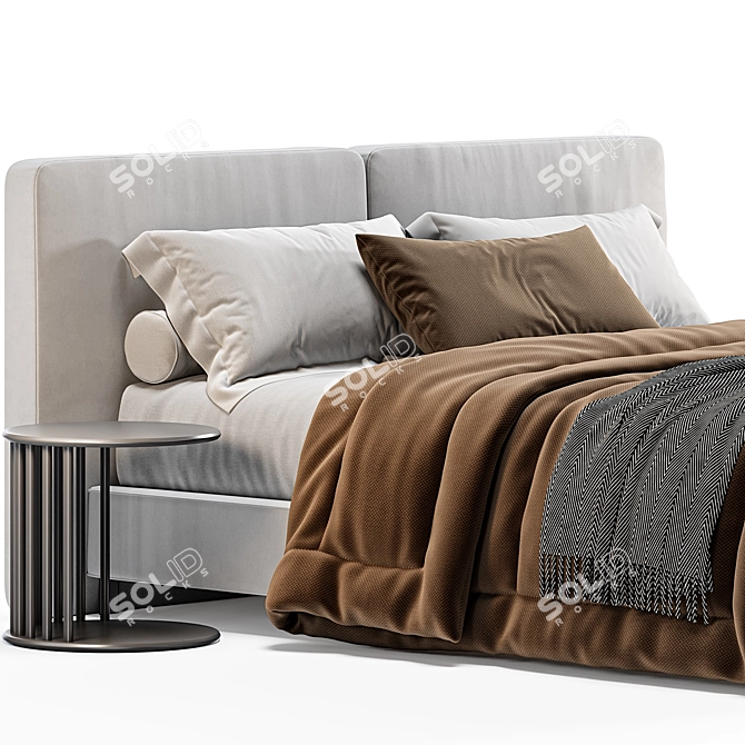 Elegant Minotti Tatlin Cover 3D model image 2