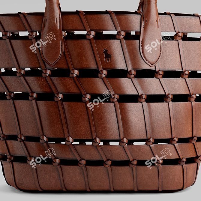 Luxury RL Bag - Timeless Elegance 3D model image 4