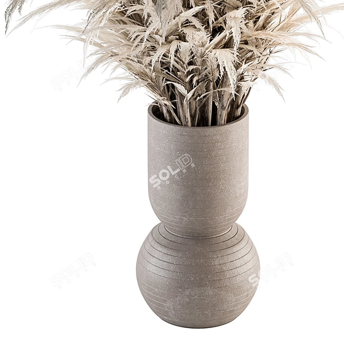 84-Piece Dried Pampas Collection 3D model image 3