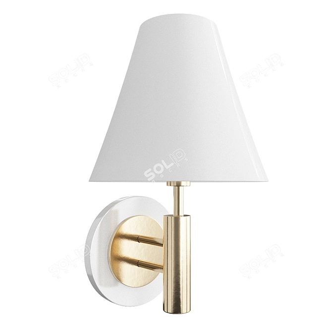 Lightopia Robbie Modern Wall Sconce 3D model image 1