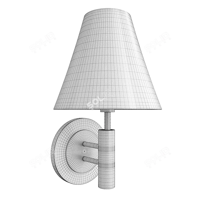 Lightopia Robbie Modern Wall Sconce 3D model image 2