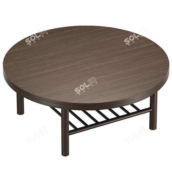 Stylish LISTERBY Coffee Table 3D model image 3