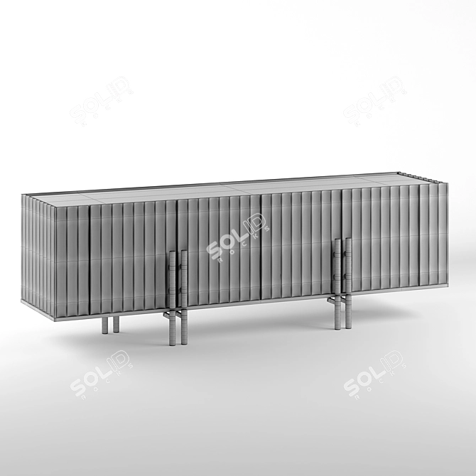 Modern Kayo Console - Elegant Design 3D model image 3