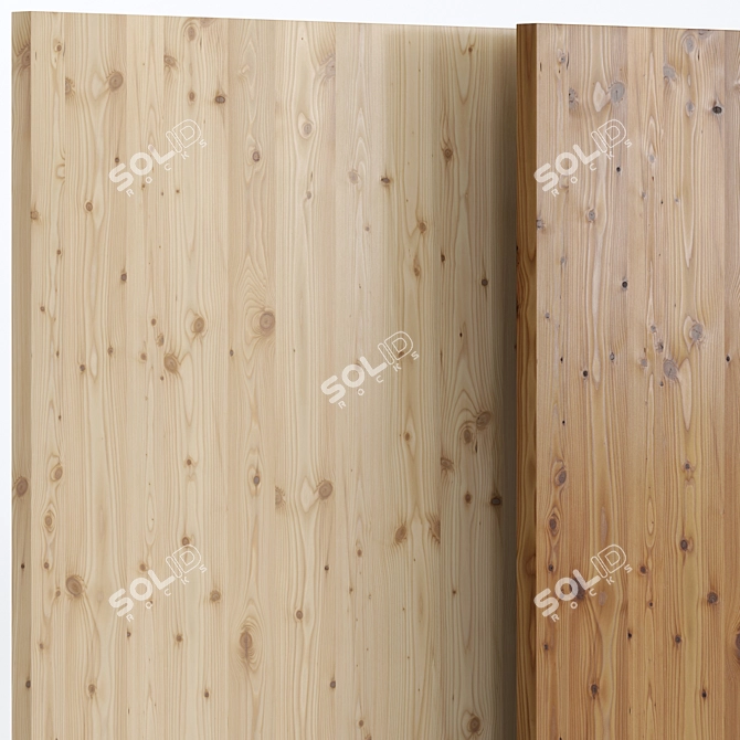 16 Wood with Triple Material 3D model image 4