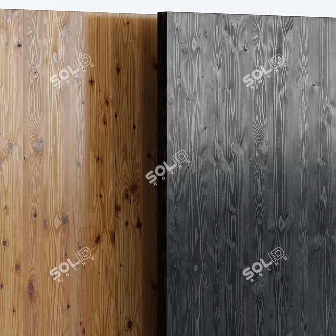 16 Wood with Triple Material 3D model image 5