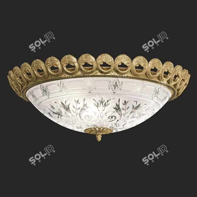 Grovana Odeon Light: Stylish Wall and Ceiling Lamp 3D model image 4