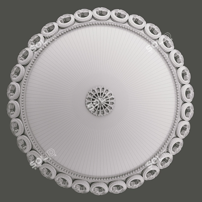 Grovana Odeon Light: Stylish Wall and Ceiling Lamp 3D model image 5
