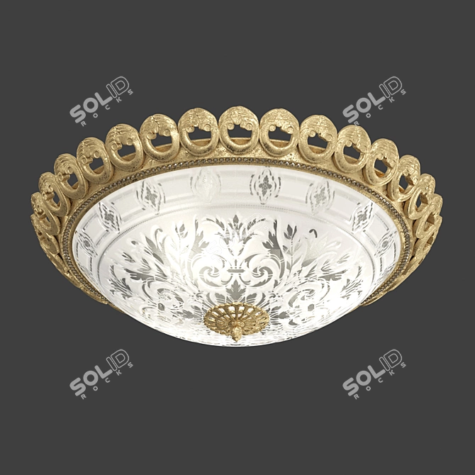 Grovana Odeon Light: Stylish Wall and Ceiling Lamp 3D model image 7