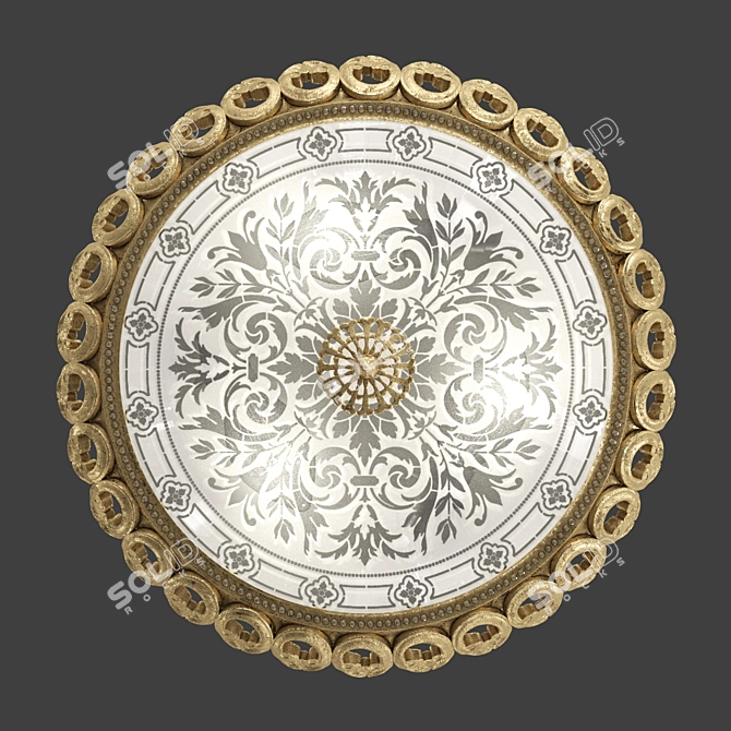 Grovana Odeon Light: Stylish Wall and Ceiling Lamp 3D model image 8