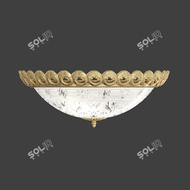 Grovana Odeon Light: Stylish Wall and Ceiling Lamp 3D model image 9