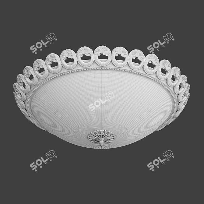 Grovana Odeon Light: Stylish Wall and Ceiling Lamp 3D model image 11