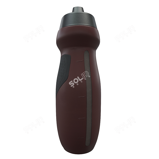 Puma HydroFit Sport Water Bottle 3D model image 4