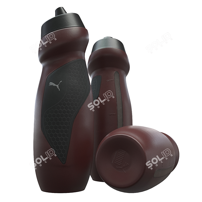 Puma HydroFit Sport Water Bottle 3D model image 5