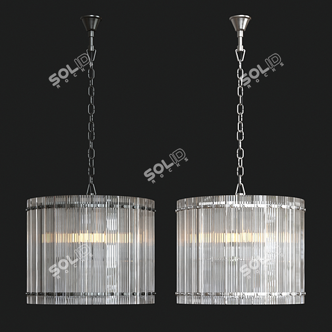 San Marco Modern Pendant Light 3D model image 2