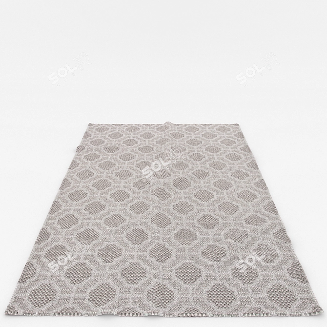 Versatile Set of 6 Rugs 3D model image 6