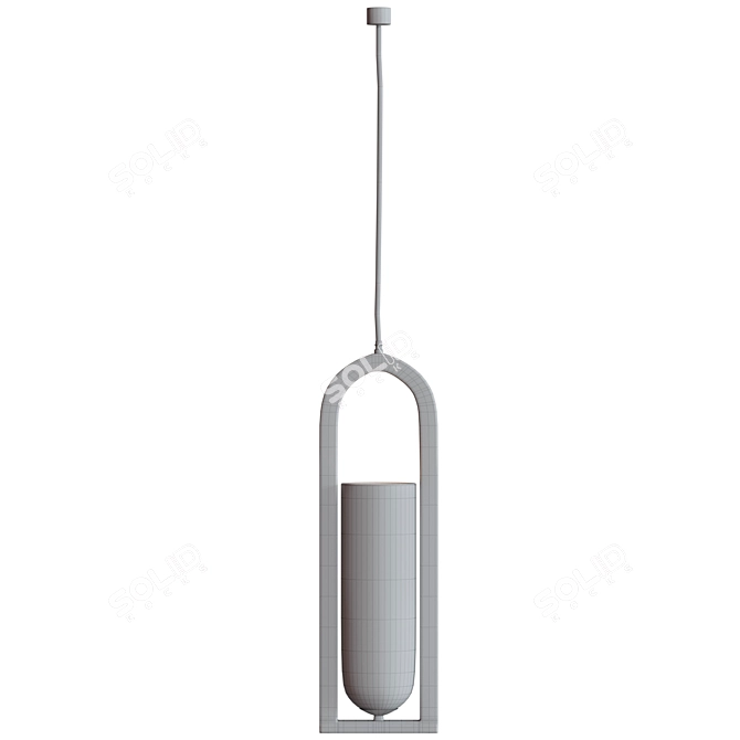 Modern Beat Corner Design 3D model image 4