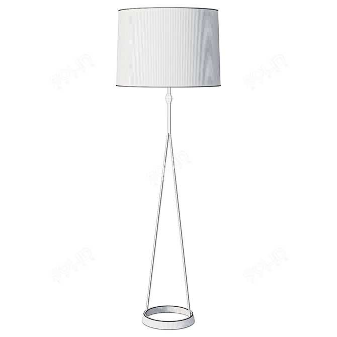 Modern A-Line Floor Lamp 3D model image 2