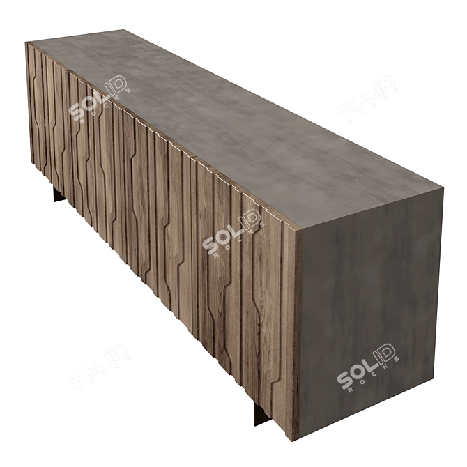 Elegance Defined: Pregno Webster Sideboard 3D model image 2