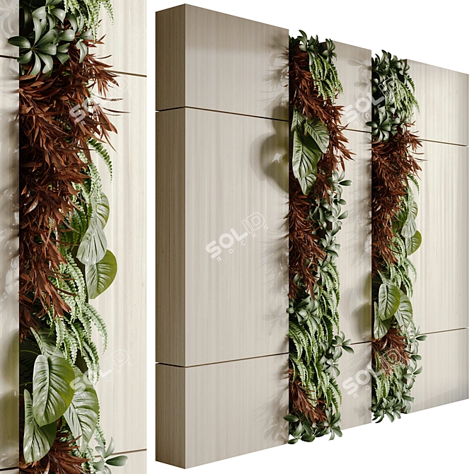 2021 Vertical Garden with V-Ray/Corona 3D model image 4