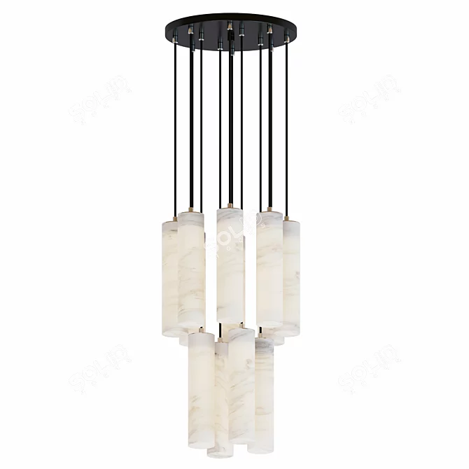 LuxMarb Designer Suspension Lamps 3D model image 1