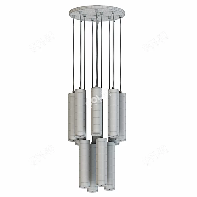 LuxMarb Designer Suspension Lamps 3D model image 2