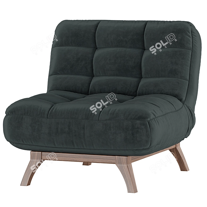 Cozy Bons Armchair-Bed 3D model image 1