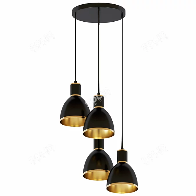 Modern Millimeters: MACKENZIE Pendant Light 3D model image 1