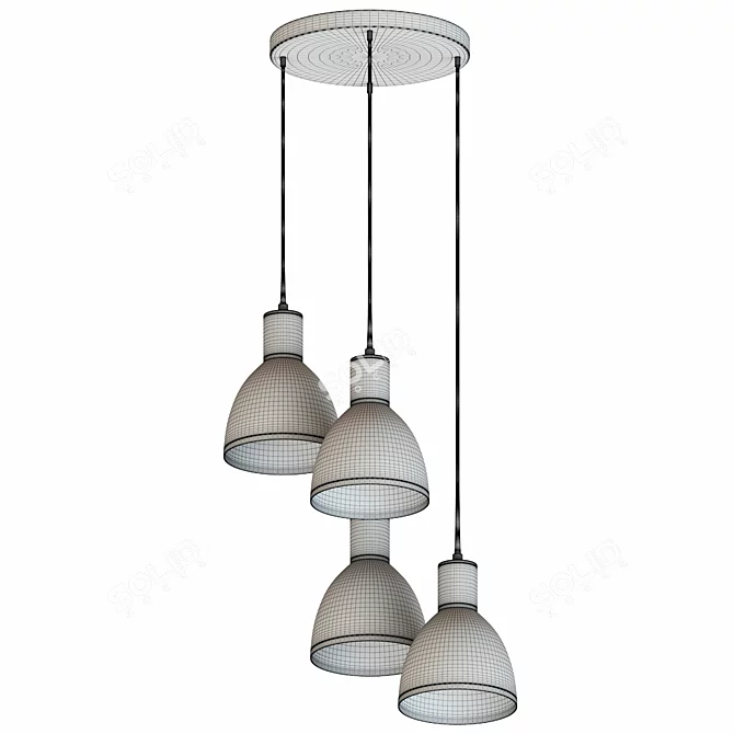 Modern Millimeters: MACKENZIE Pendant Light 3D model image 2