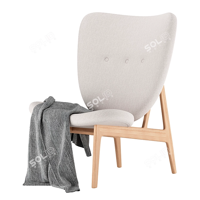 Elephant Chair: Comfortable and Stylish Seating 3D model image 3