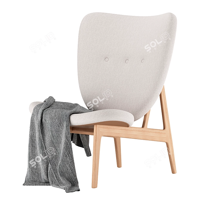 Elephant Chair: Comfortable and Stylish Seating 3D model image 4