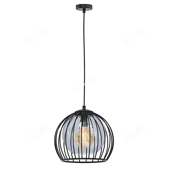 Elegant TK Lighting Chandelier 3D model image 1