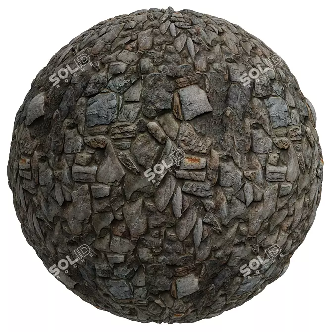 StoneCover Pro | 2Types | 4k | PBR 3D model image 2