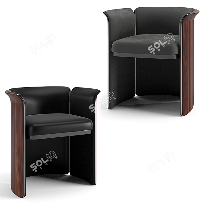 Bentley Home Dining Set 3D model image 6