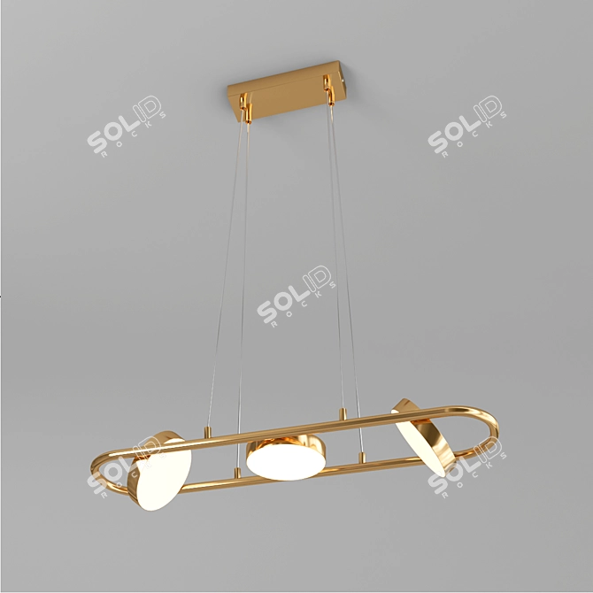 Elegant Liveig B Pendant Lights 3D model image 3