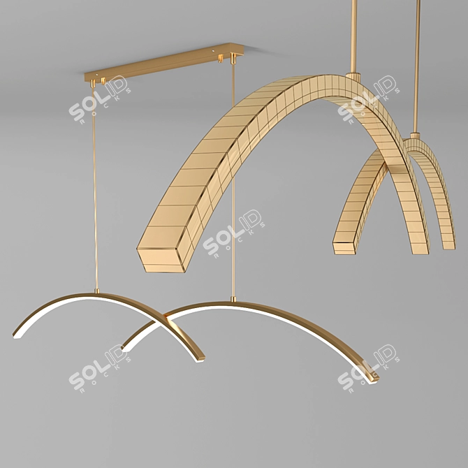 Modern Design Lamp - Sidsel 3D model image 2