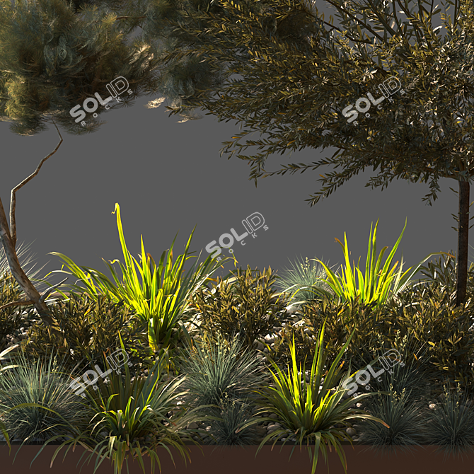 CRN Version Backyard Upgrade 3D model image 4