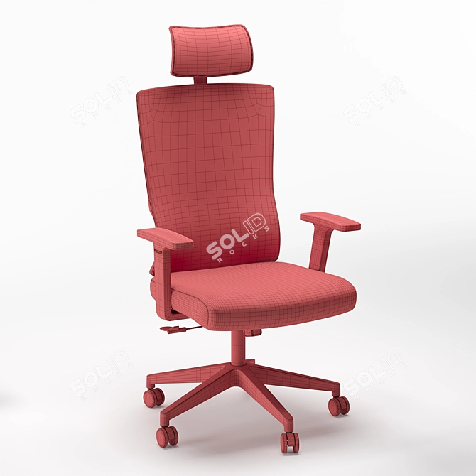 Executive Local Chair 3D model image 3