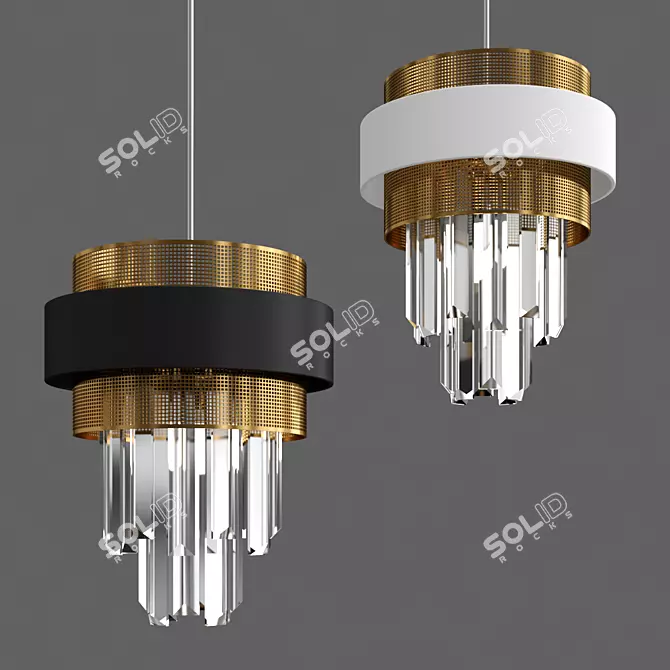 Sleek Alsing One Table Lamp 3D model image 2