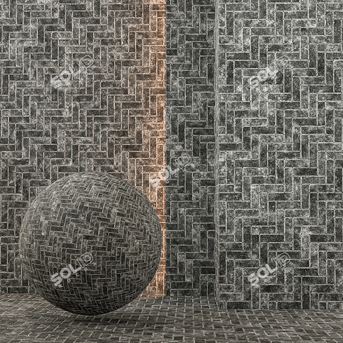 Seamless Pavement Texture-Enhancer 3D model image 1