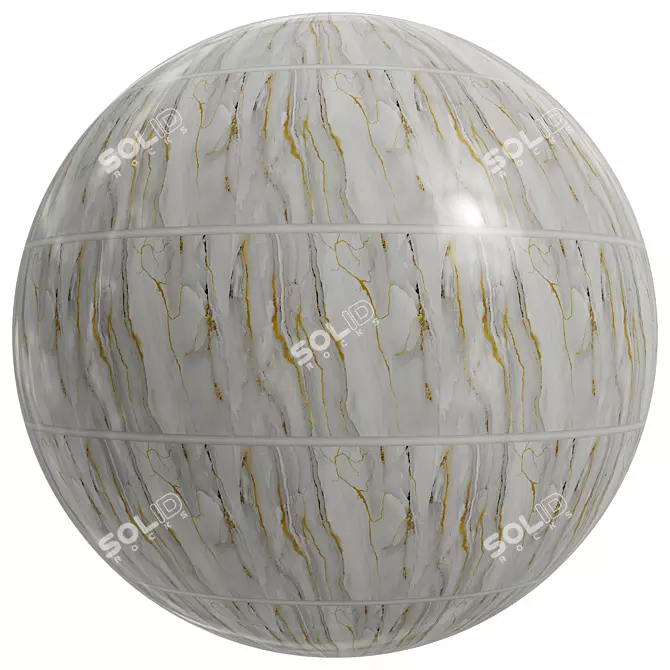 Marble Stone Covering: 2 Mat, 4K, Seamless 3D model image 3