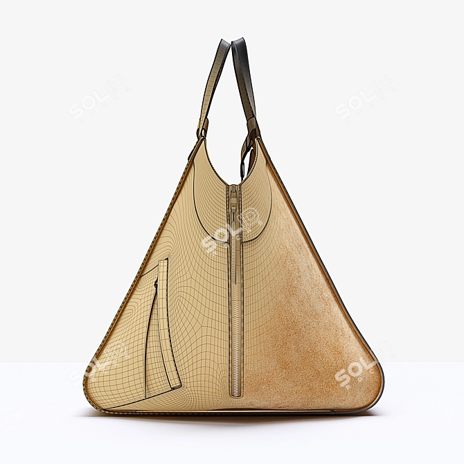 LOEWE Hammock Tote: Versatile Calfskin Bag 3D model image 6