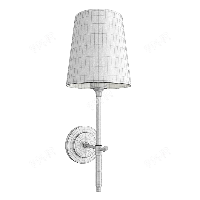 Sleek SOHO SCONCE - Modern Illumination 3D model image 2