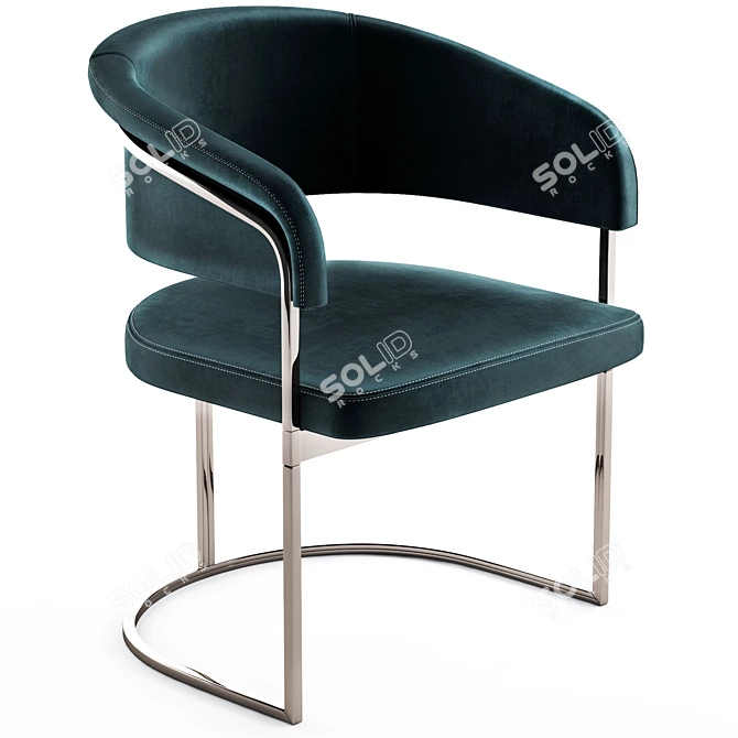  Futuristic Clem Chair: Ultimate Comfort & Style! 3D model image 1