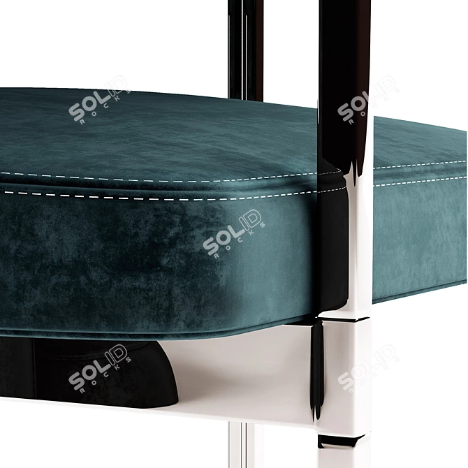  Futuristic Clem Chair: Ultimate Comfort & Style! 3D model image 3
