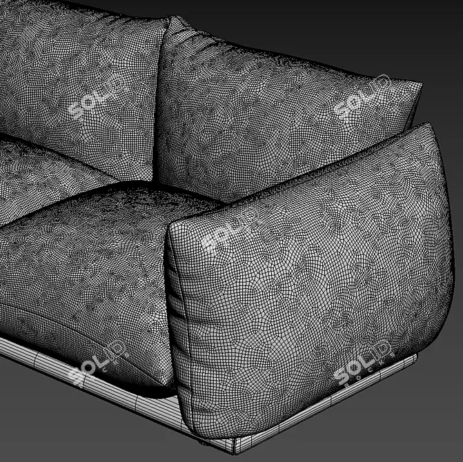 Marenco Sofa: Modern Comfort 3D model image 5